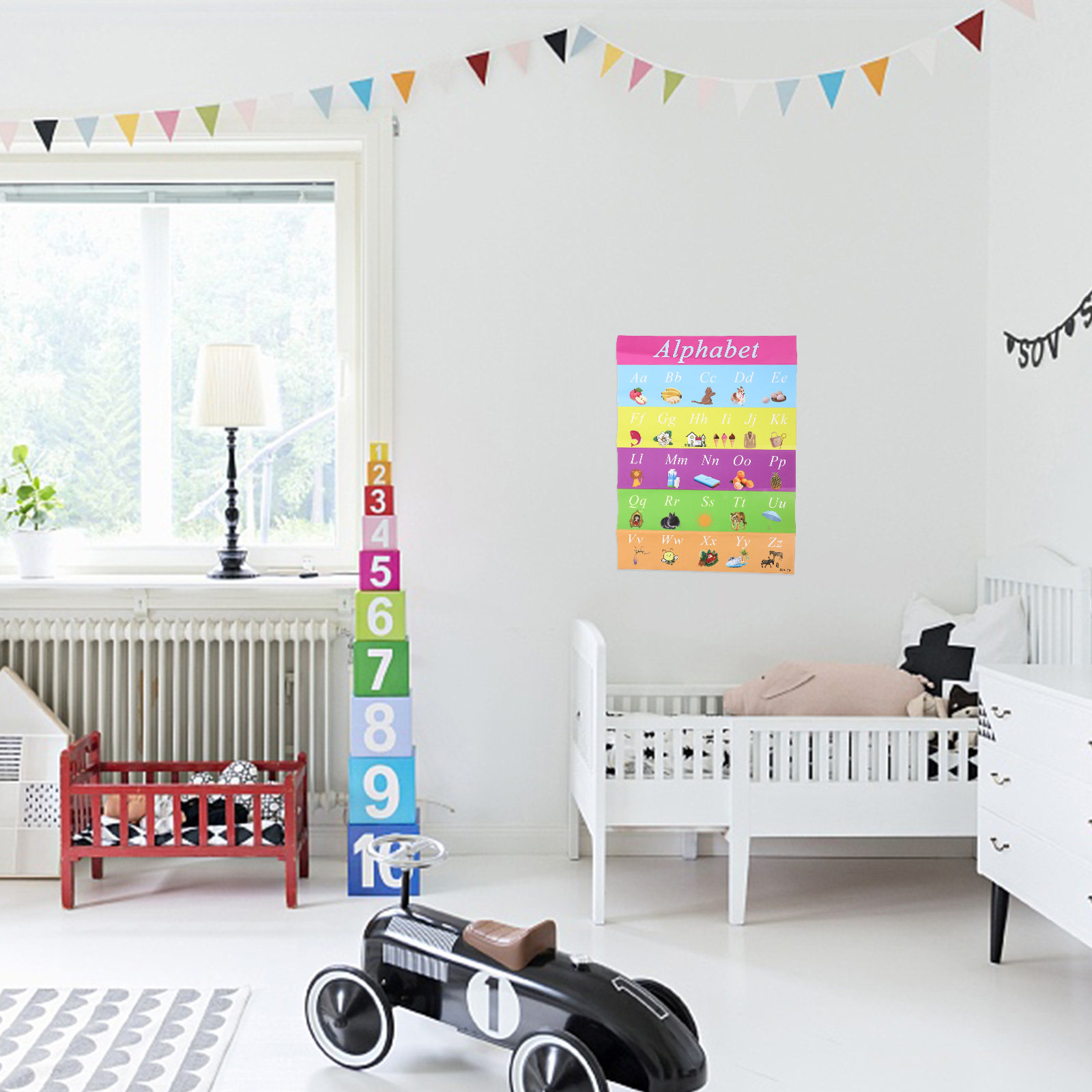 Kids Education Charts - Poster Educativo per l'Educazione Precoce 30x40cm,