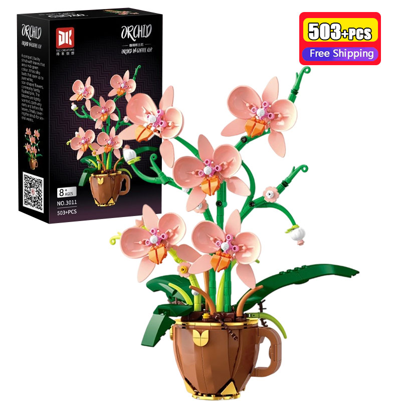 Orchid Kids Education - Set di Costruzioni 503 Pezzi DK3011,