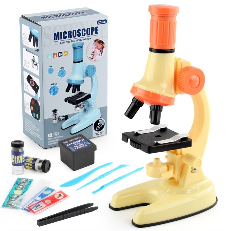 Kids Definition Of Education - Microscopio scientifico per bambini con luce