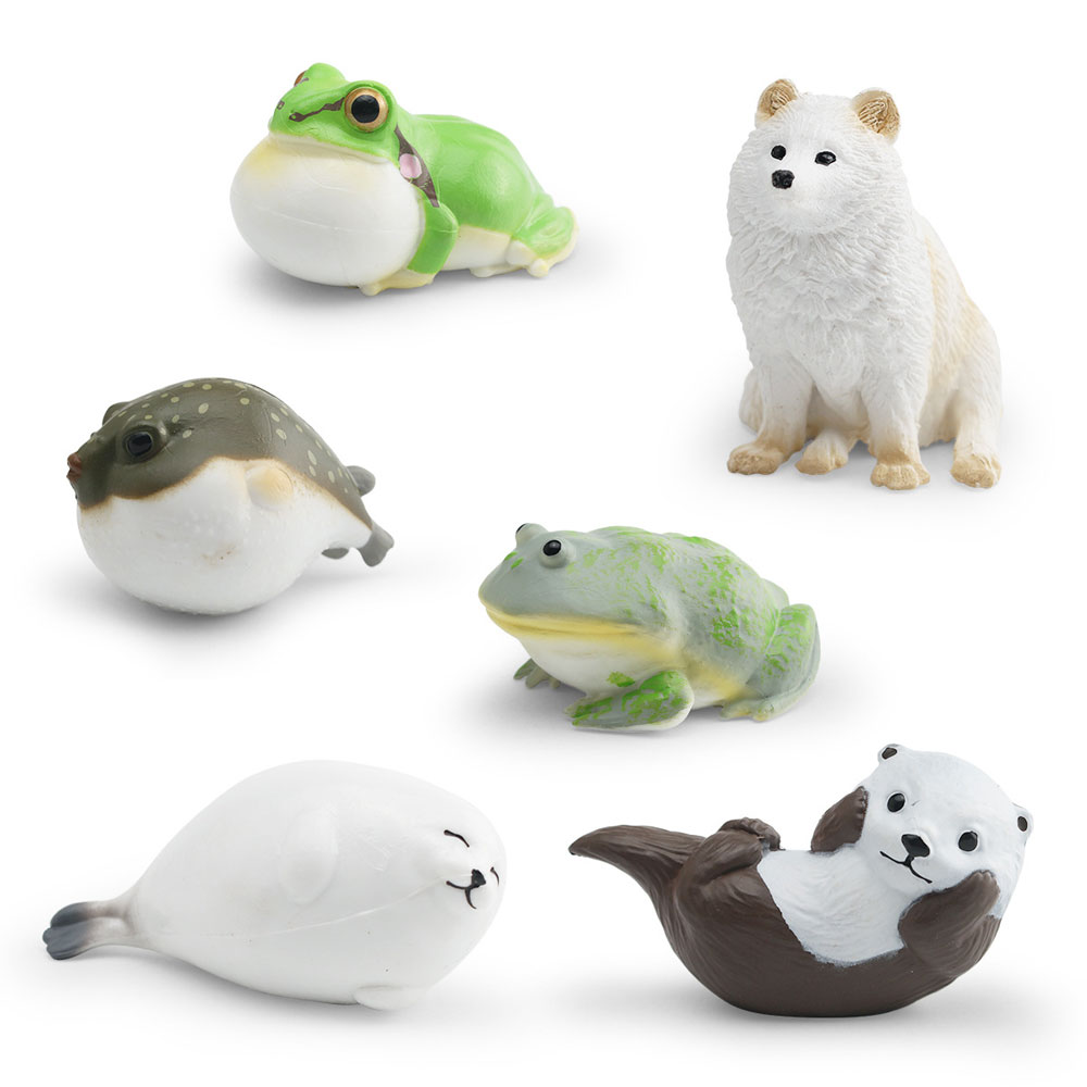 Kids First Education - Figure Realistiche di Animali Selvatici: Rana,