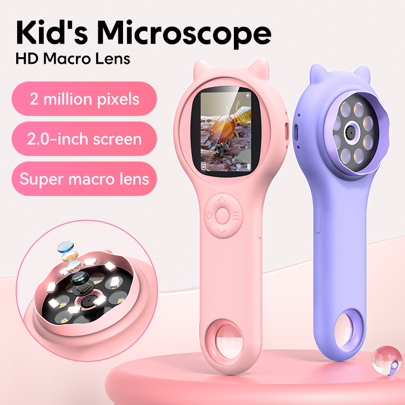 Kids Definition Of Education - Microscopio ottico per bambini 200 Megapixel