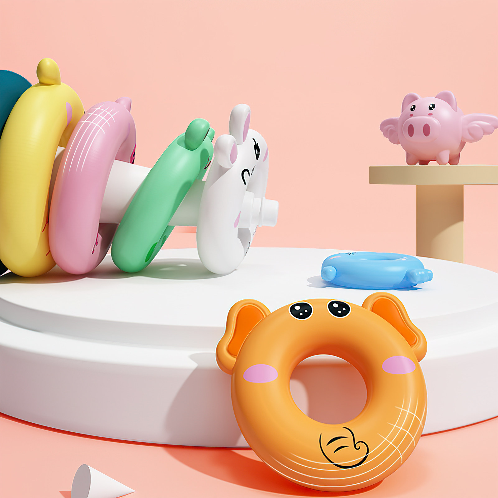 1 Set di Anelli Arcobaleno da  - Kids Education Design recensione e prezzo