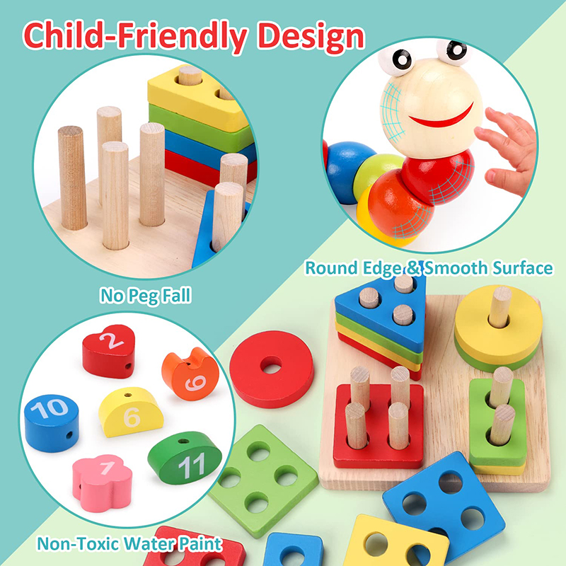 5-6 pz/set Montessori Giocatto - Kids Nature Education recensione e prezzo